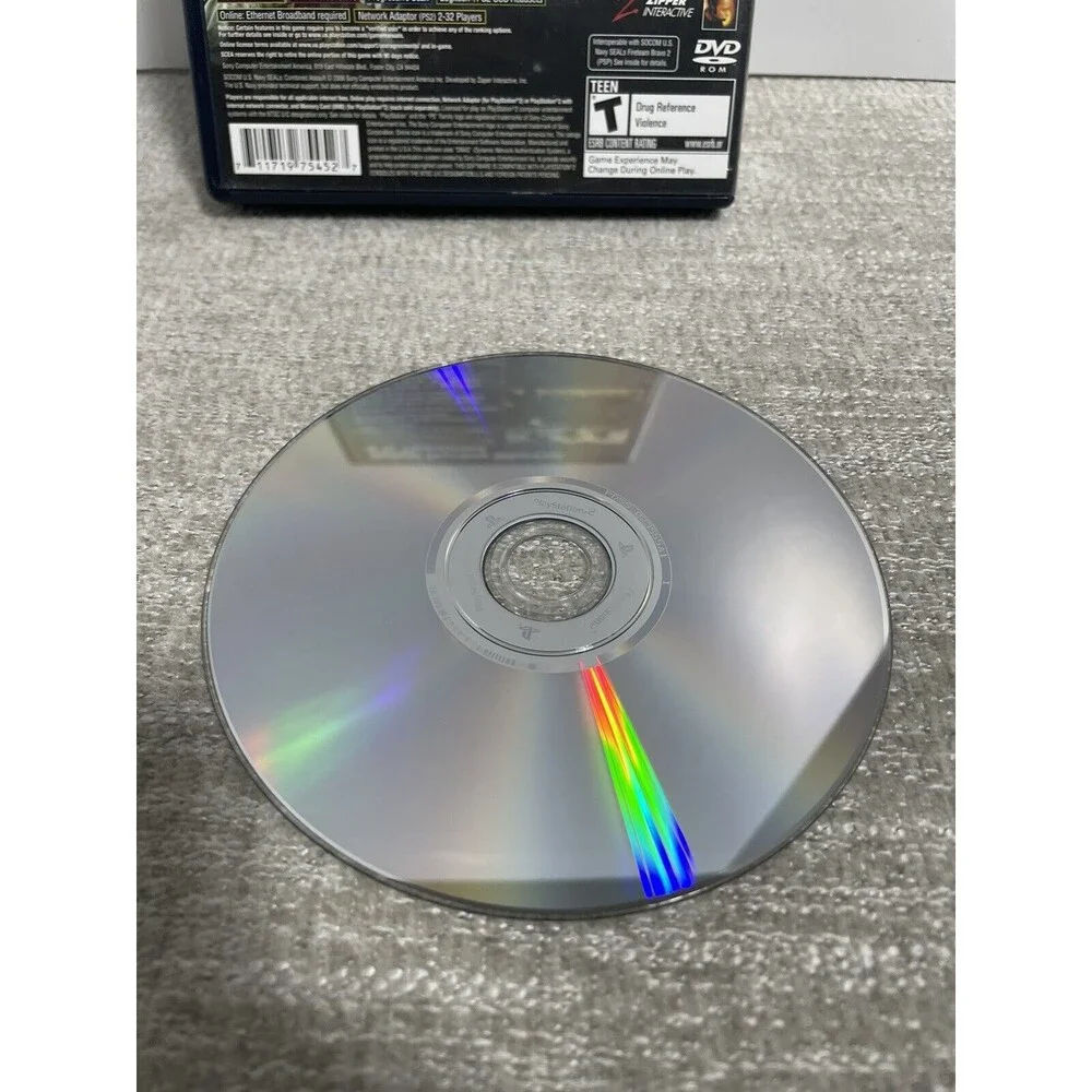 PlayStation 2 Socom Navy Seals Combined Assault PS2